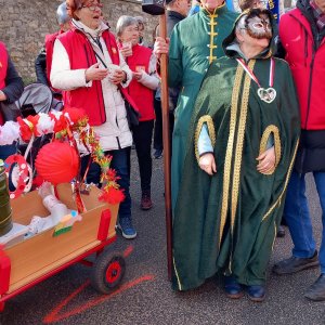 Teilnahme umzug 60 jahre akv